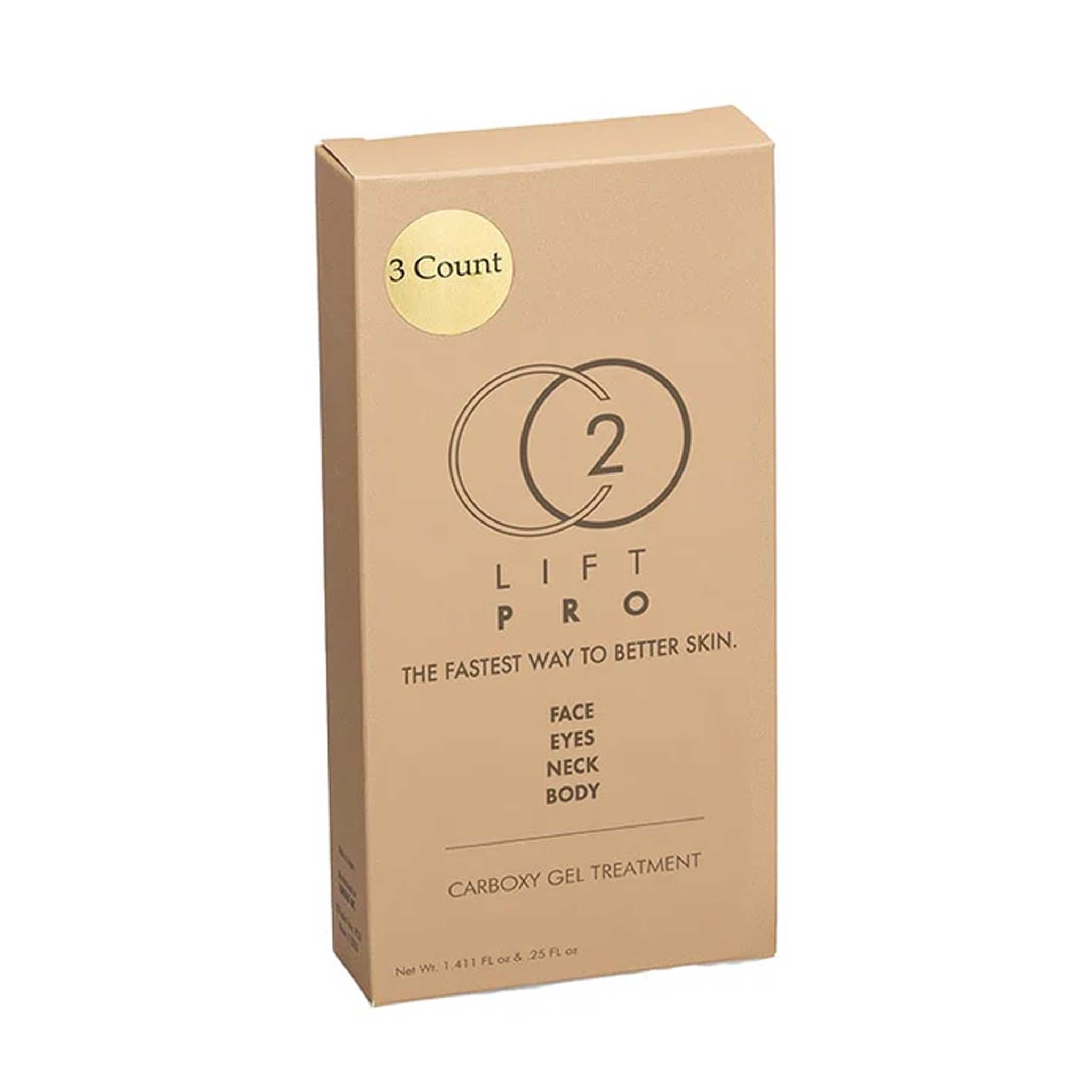 CO2LIFT® PRO Mask (Box of 3 Treatments)